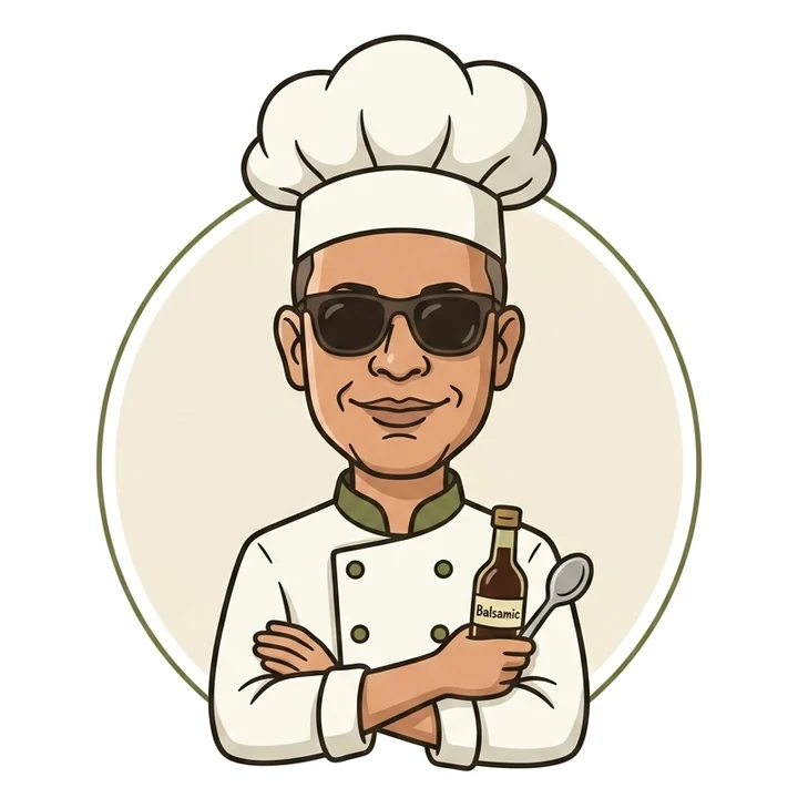 Bottleat chef mascot logo