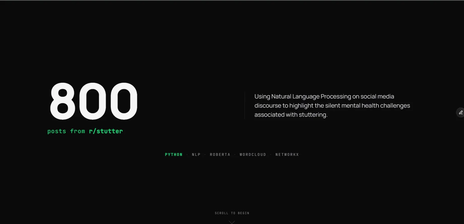 NLP, Sentiment Analysis, Data Storytelling and UI/UX