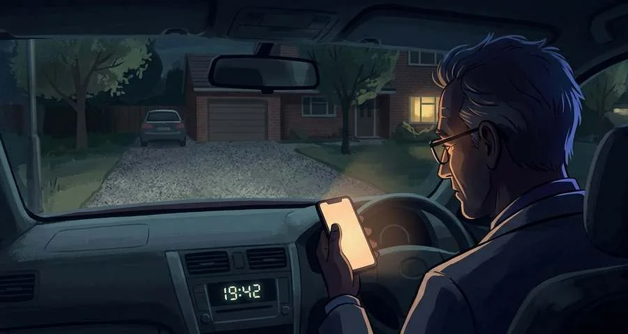 The Morning, the drive at dawn