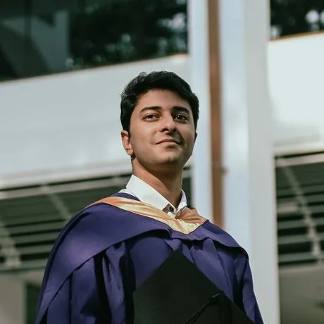 Sourish Singh Roy, NUS Commencement portrait